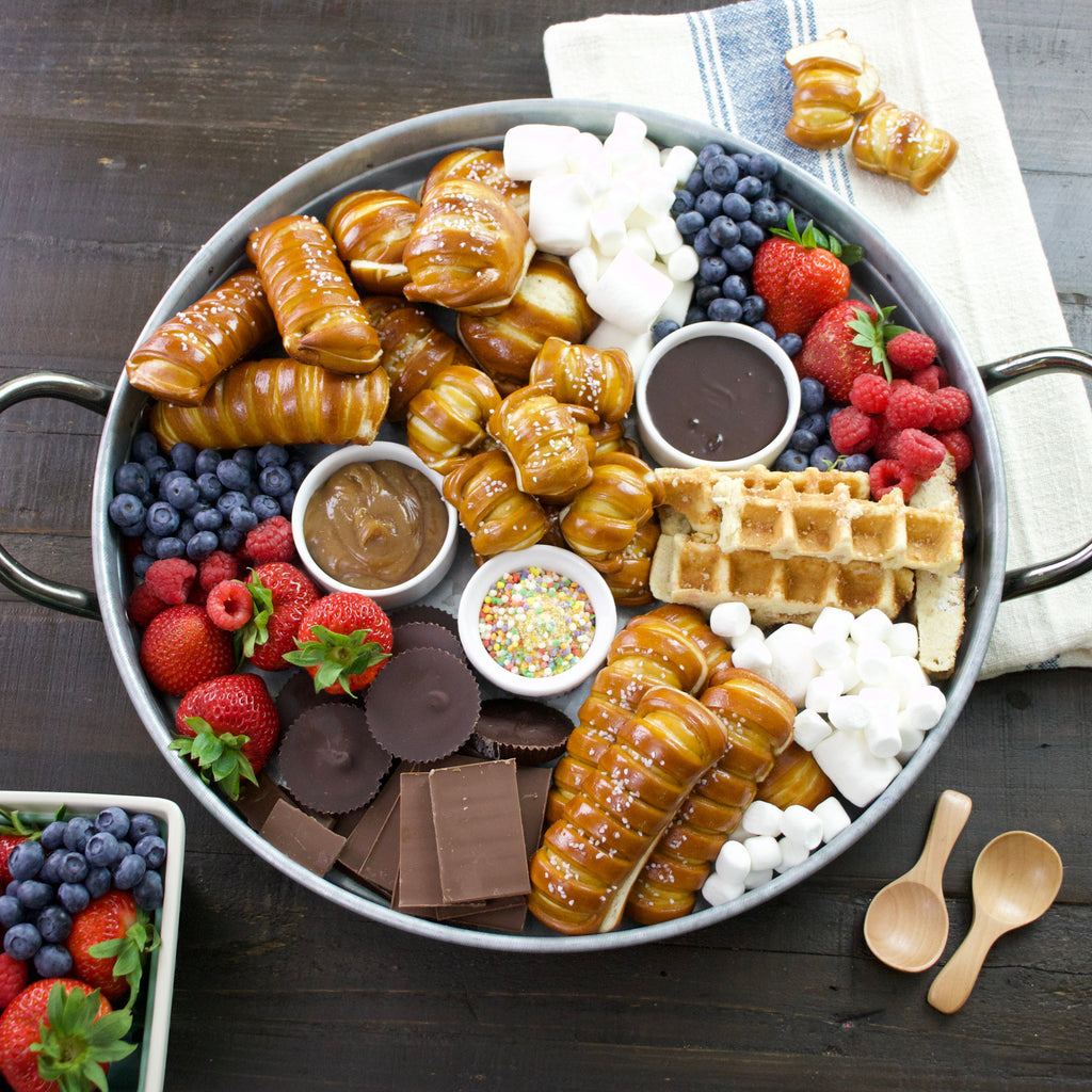 Soft Pretzels, Salts & Sauces Variety Box - Happy Birthday