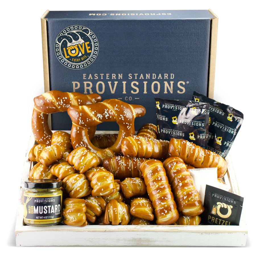 Soft Pretzels & Sauces Variety Box - ESPCO H3